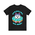 Sprinkling Alil Husky Cute Funny Custom Graphic Design Unisex Jersey Tee