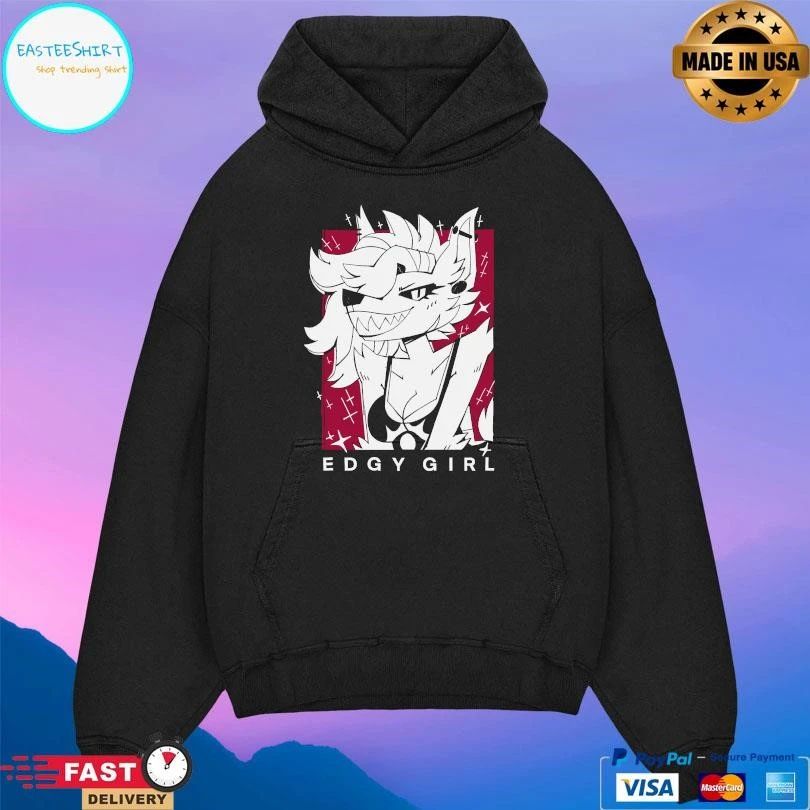 Edgy Girl Sexy Dog T-shirts