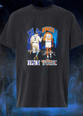 Babe Ruth and Patrick Ewing Fist Bump New York Yankees Knicks T-Shirt
