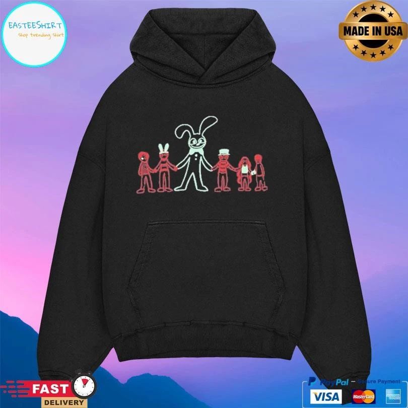 Bonnyjlox Rabbit Glows In The Dark T-shirts