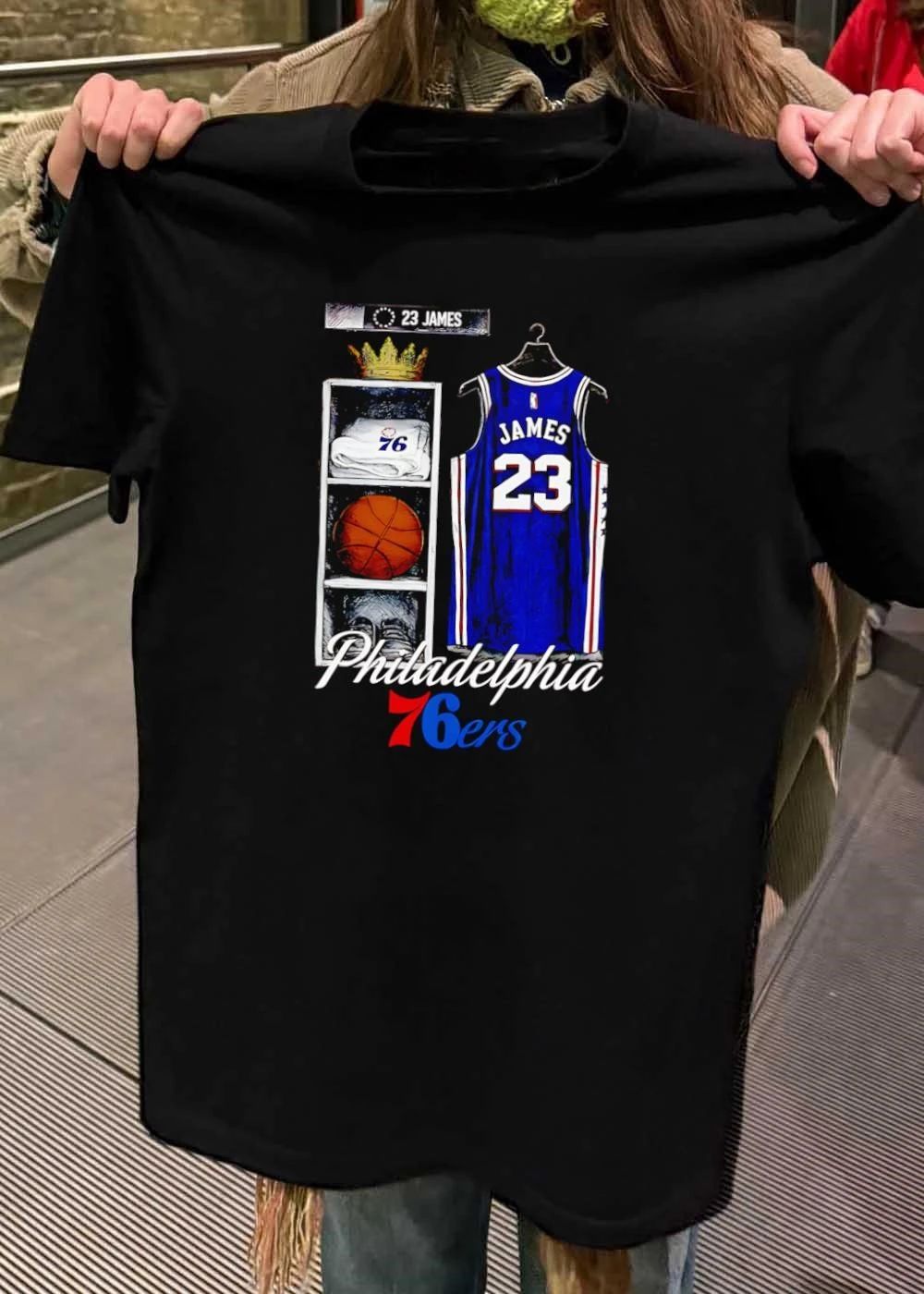 23 James Philadelphia 76ers Jersey Shirt