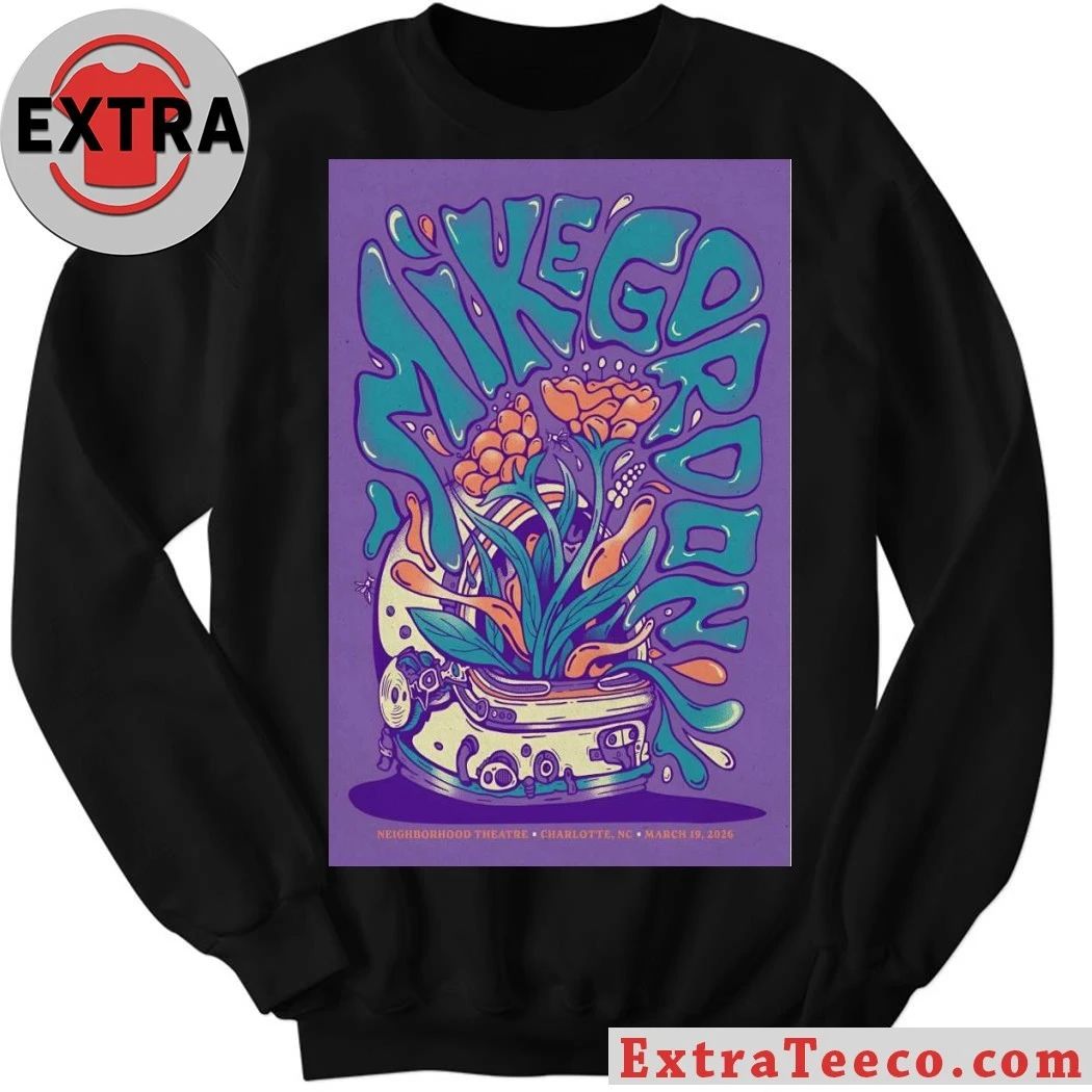 Mike Gordon Neighborhood Theatre March 19 2026 Poster Shirt