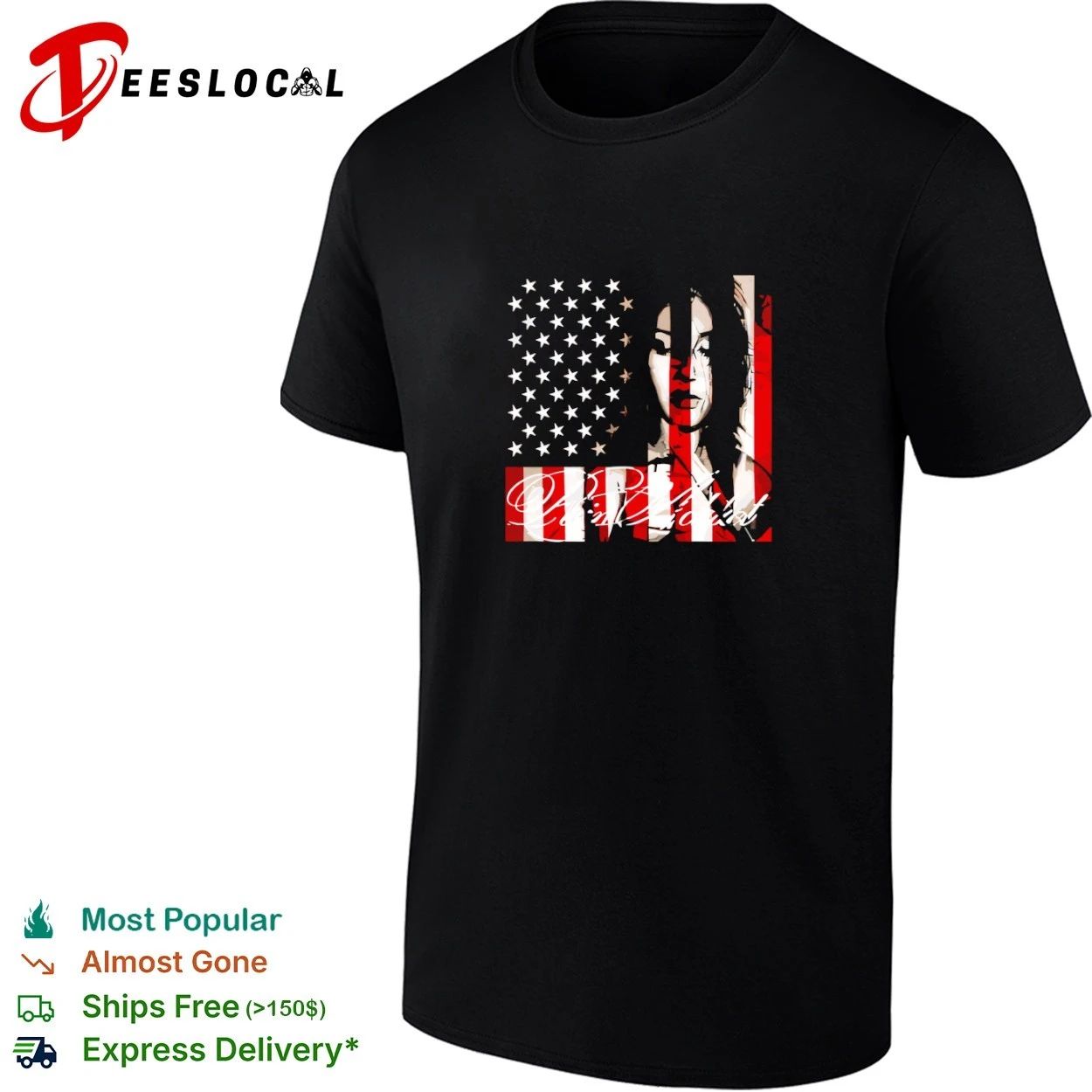 Phenomenal Woman Empowered American Feminist Patriot T-shirt