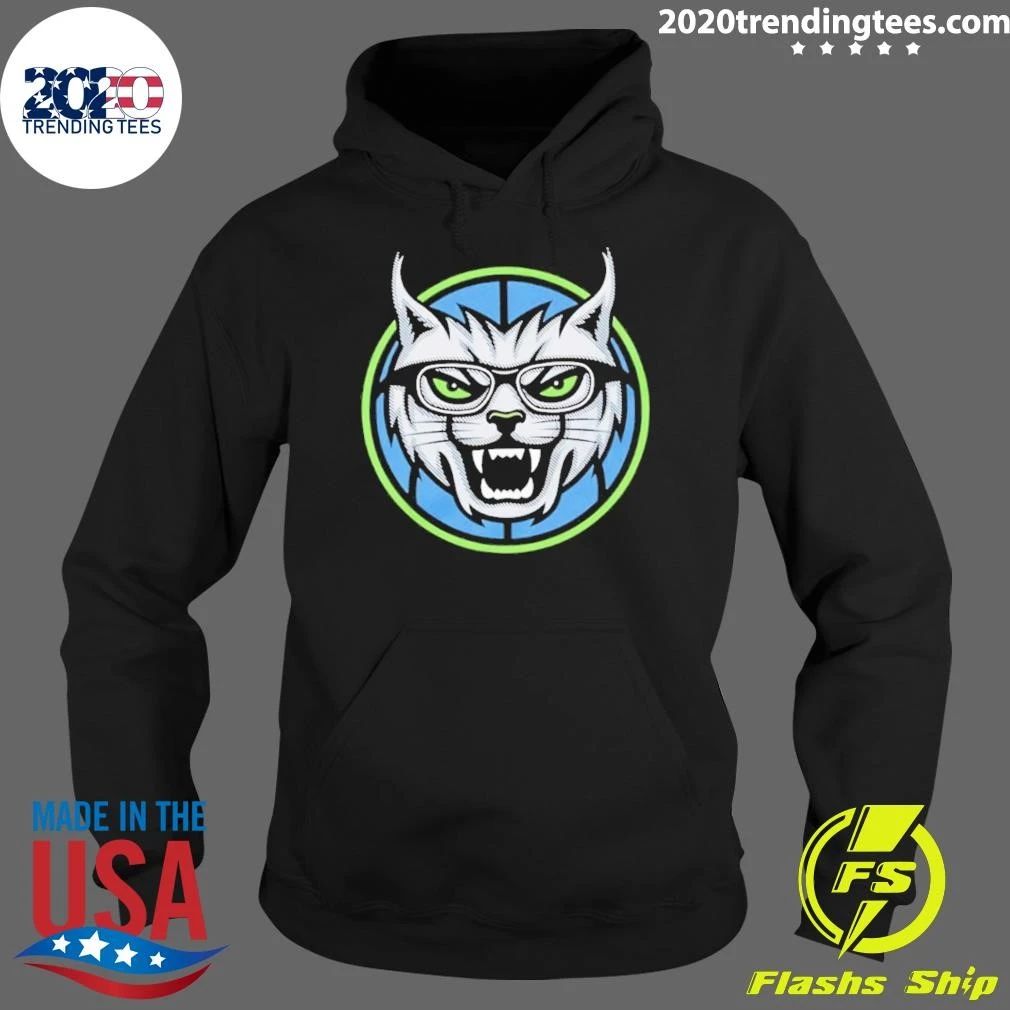 Basketball Goggles Lynx Cat Mascot Sports Shirt