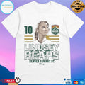 Lindsey Heaps Denver Summit Fc Vector T-shirts