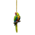 Stylish Flat Macaw Design Vehicle Embellishment Suitable for Modern Auto Decors