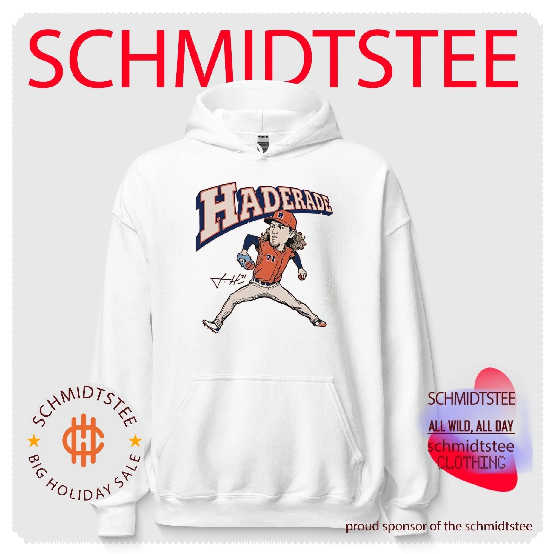 Houston Astros of Major League Baseball Josh Hader pitching pose shirt