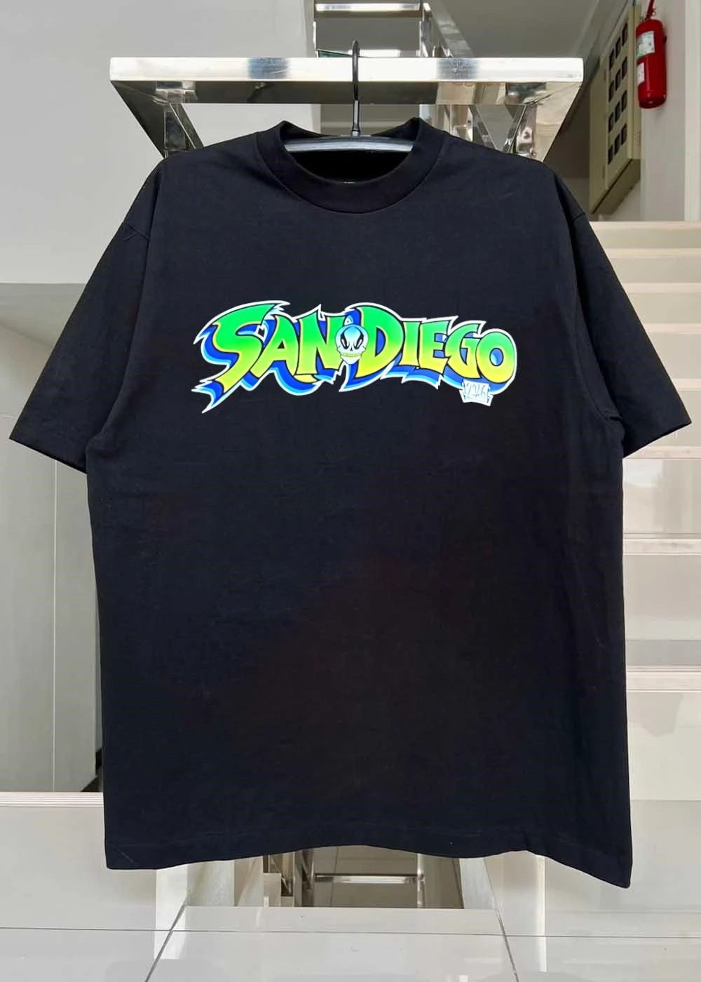 2026 San Diego Skull Graffiti Art Men’s T-Shirt