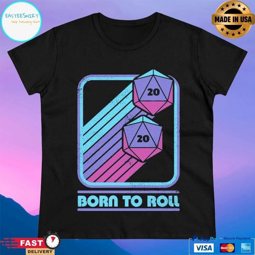 RPG Vintage Born To Roll T-shirts