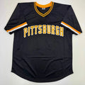Bill Madlock Pittsburgh Black Football Jersey