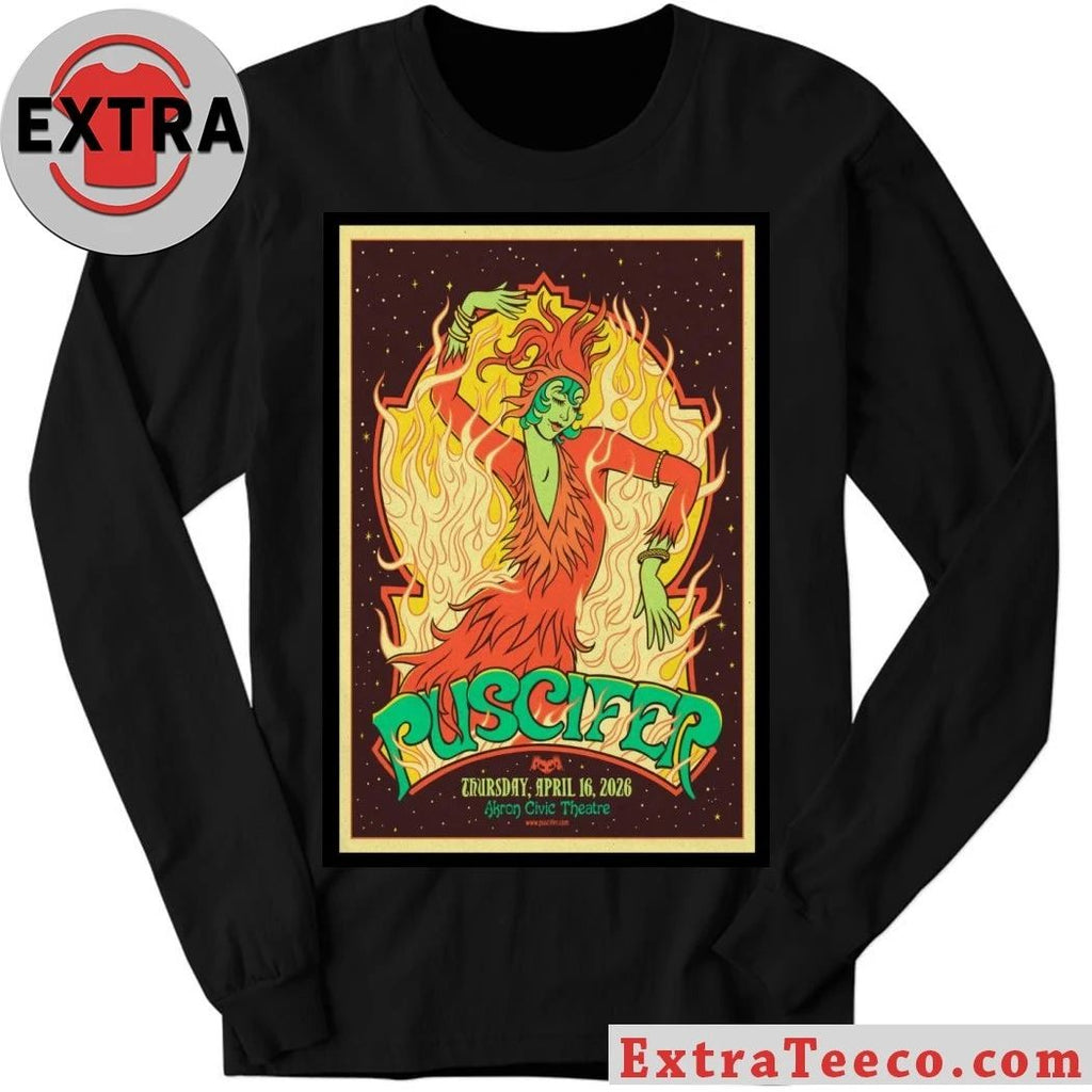 Puscifer The Normal Isn’t Tour at the Akron Civic Theatre in Akron, OH April 16 2026 Poster Shirt