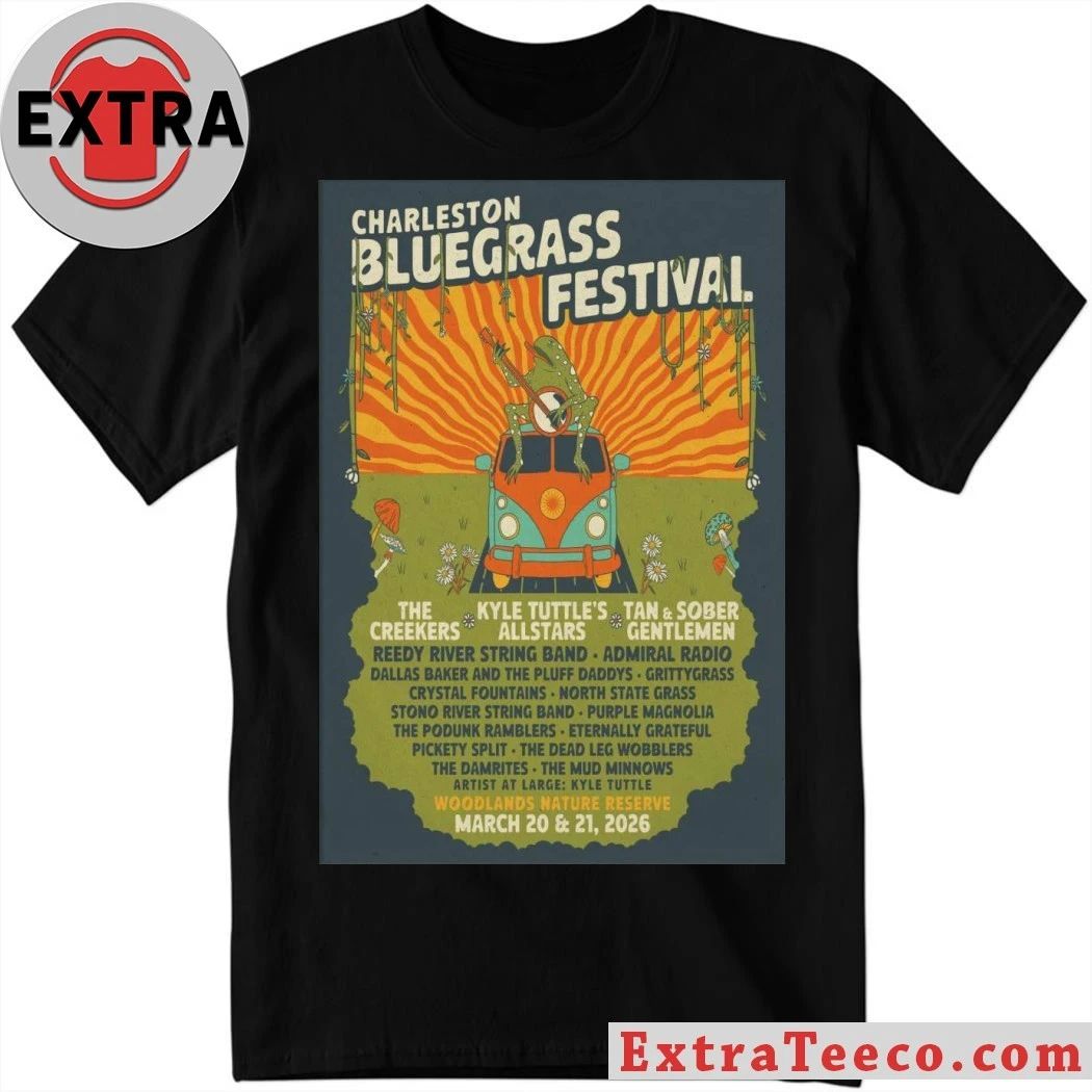 Charleston Bluegrass Festival Poster Shirt