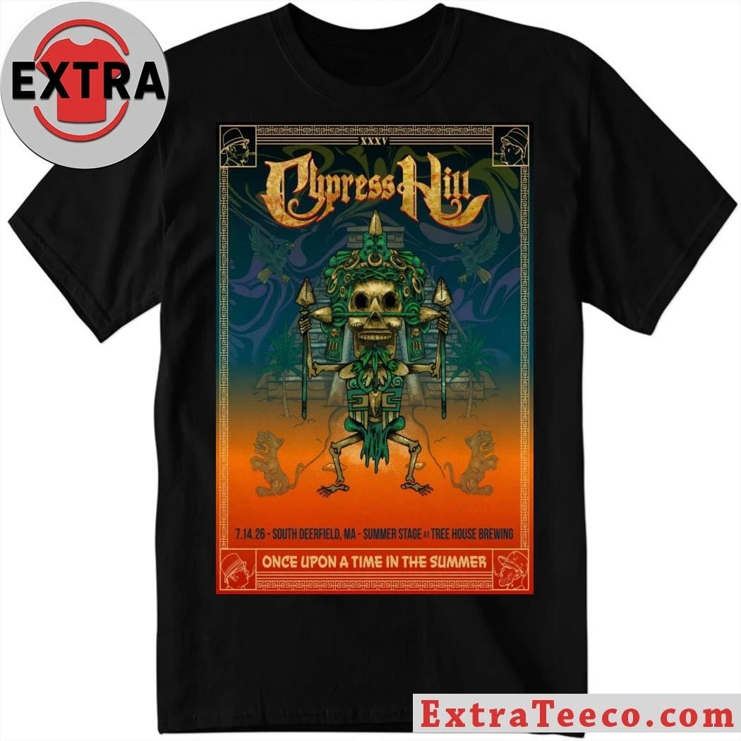 Cypress Hills 7 14 2026 South Deerfield MA Poster Shirt