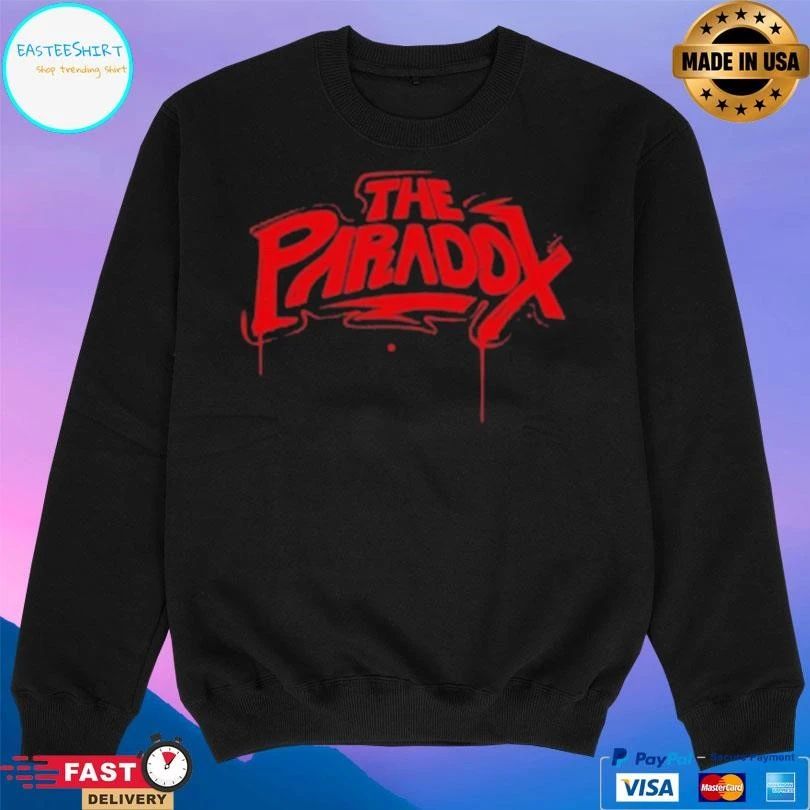 The Paradox Black Spray Paint T-shirts