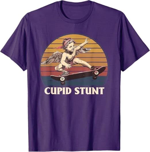 Cupid Stunt Funny Sarcastic Offensive Humor Embarrassing T-Shirt