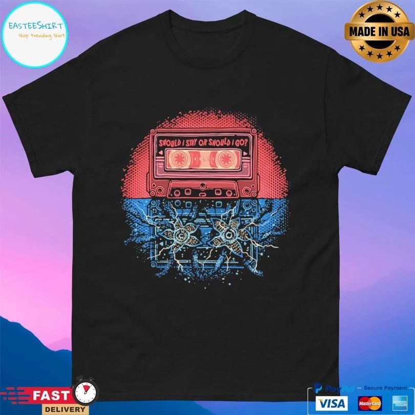 Strange Music Should I Stay Or Should I Go T-shirts