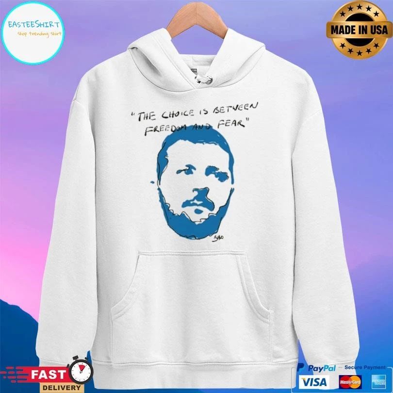 Zelenskyy The Choice Is Between Freedom And Fear T-shirts