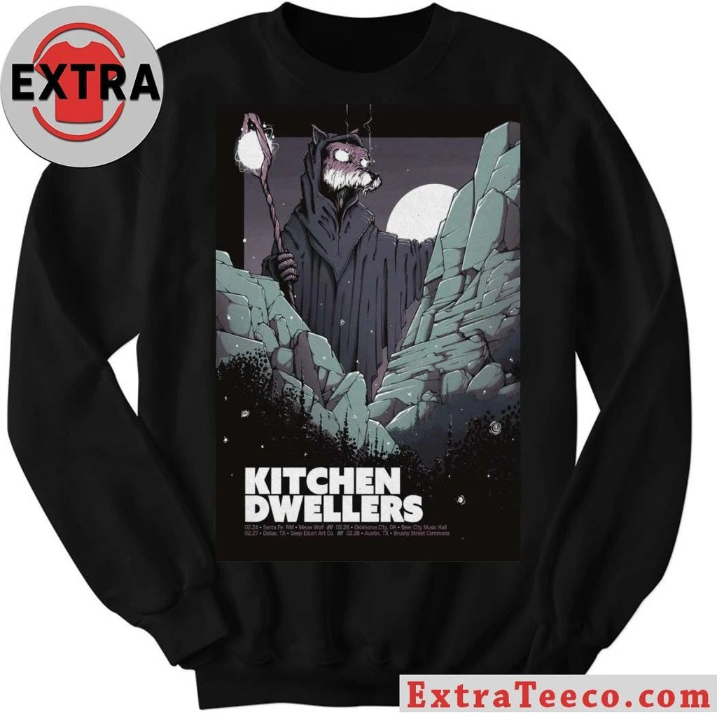 Feb 28 2026 Kitchen Dwellers Poster Austin, TX Shirt