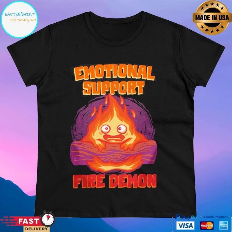 Emotional Support Fire Demon T-shirts
