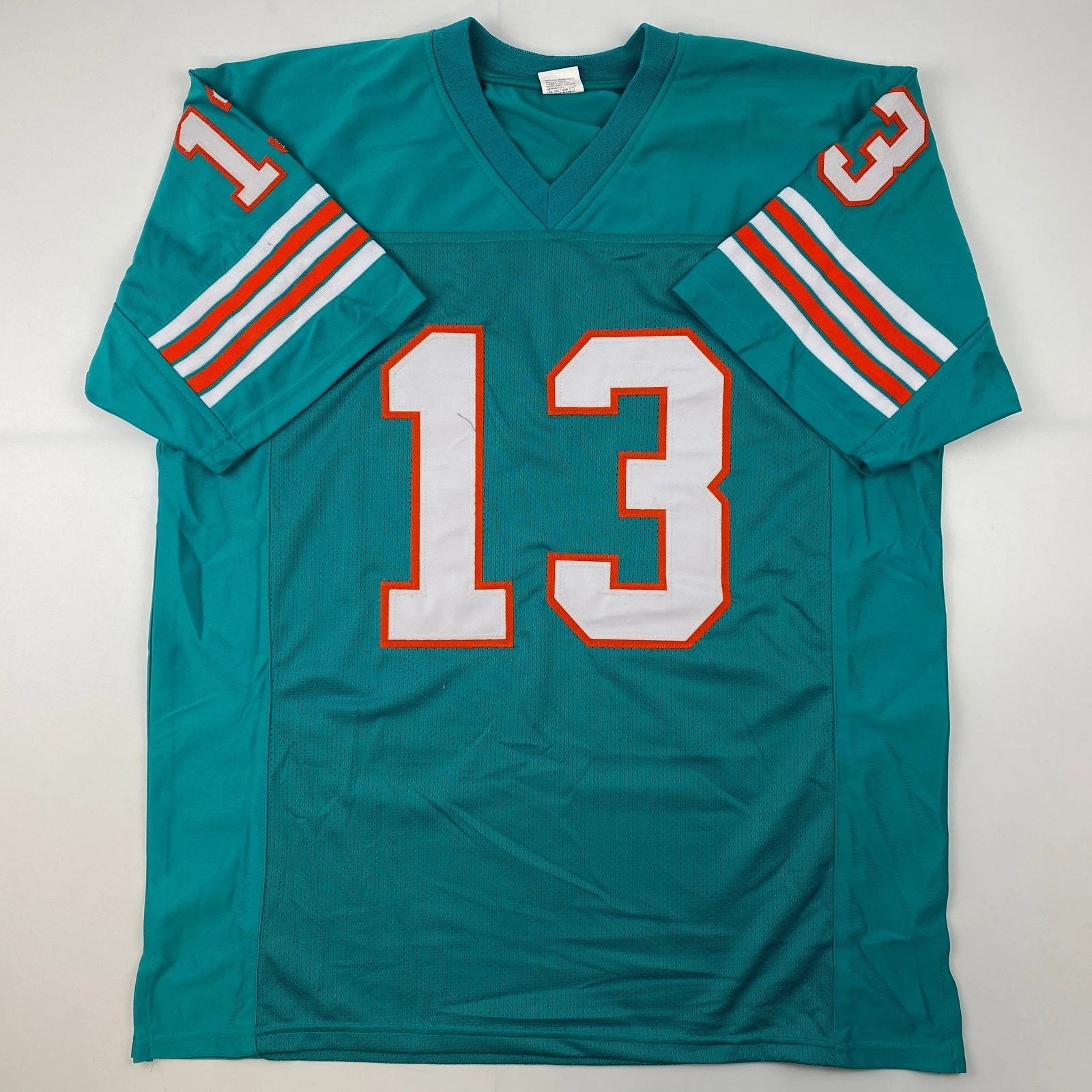 Dan Marino Miami Teal Laser Auto Jersey