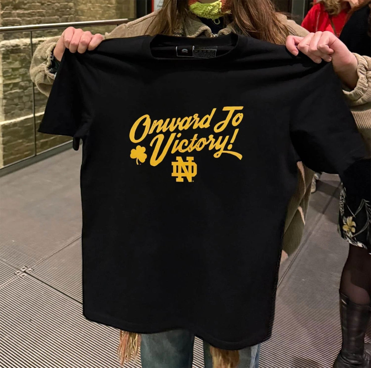 Notre Dame Fighting Irish NCAA Onward to Victory shirt