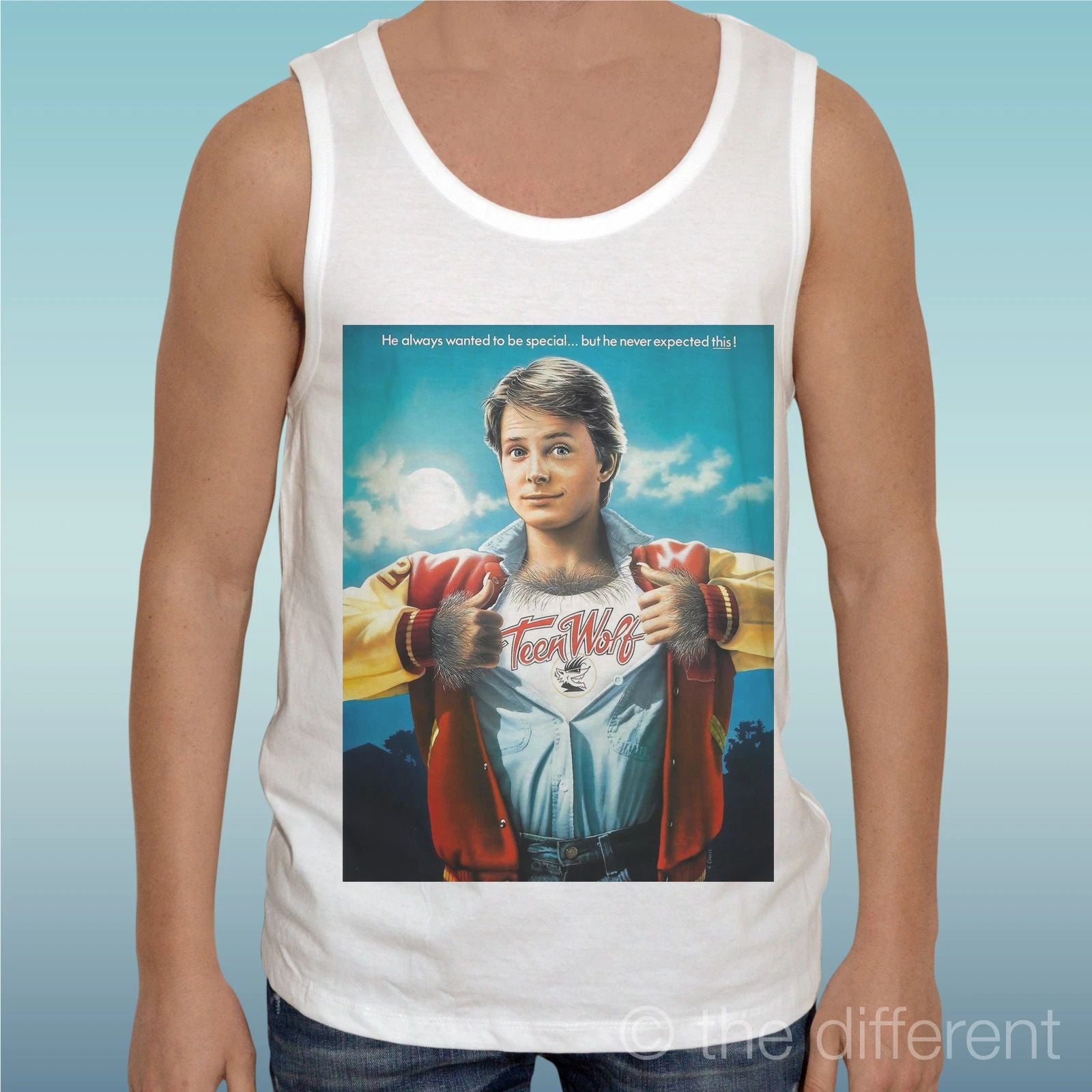 Canotta T-Shirt " Teen Wolf Film Funny " Tank Top Gift Idea