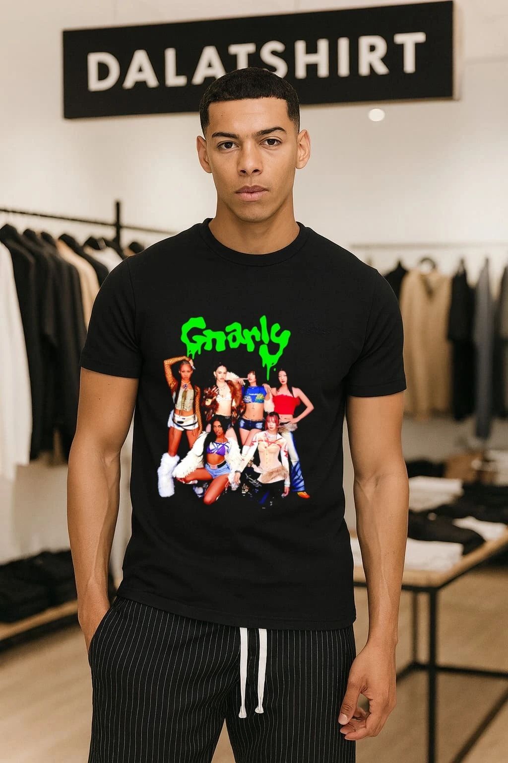 Gnarly six members K-pop inspired girl group music band fans Gnarly shirt