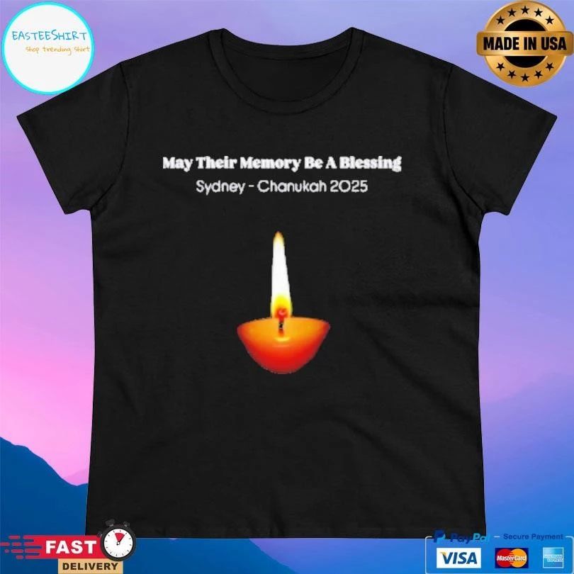 May Their Memory Be A Blessing Sydney Chanukah 2025 T-shirts