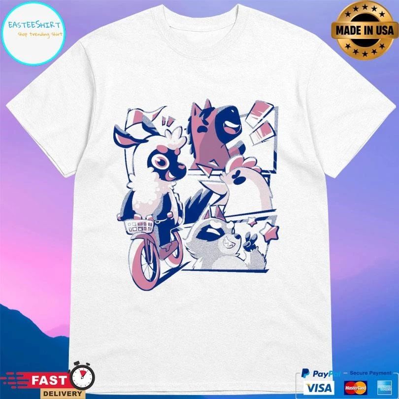 Ultimate Bike Rider Ultimate Sheep Raccoon T-shirts