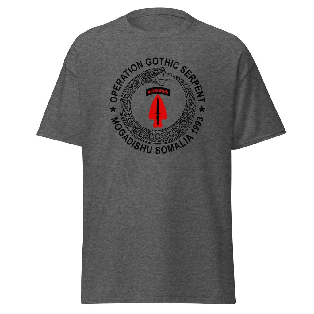 Operation Gothic Serpent Classic T-Shirt USASOC Delta Force
