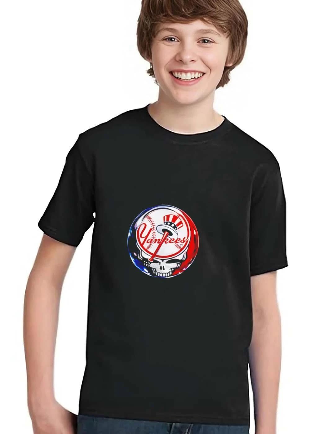 New York Yankees MLB Grateful Dead Steal Your Face Skull shirt