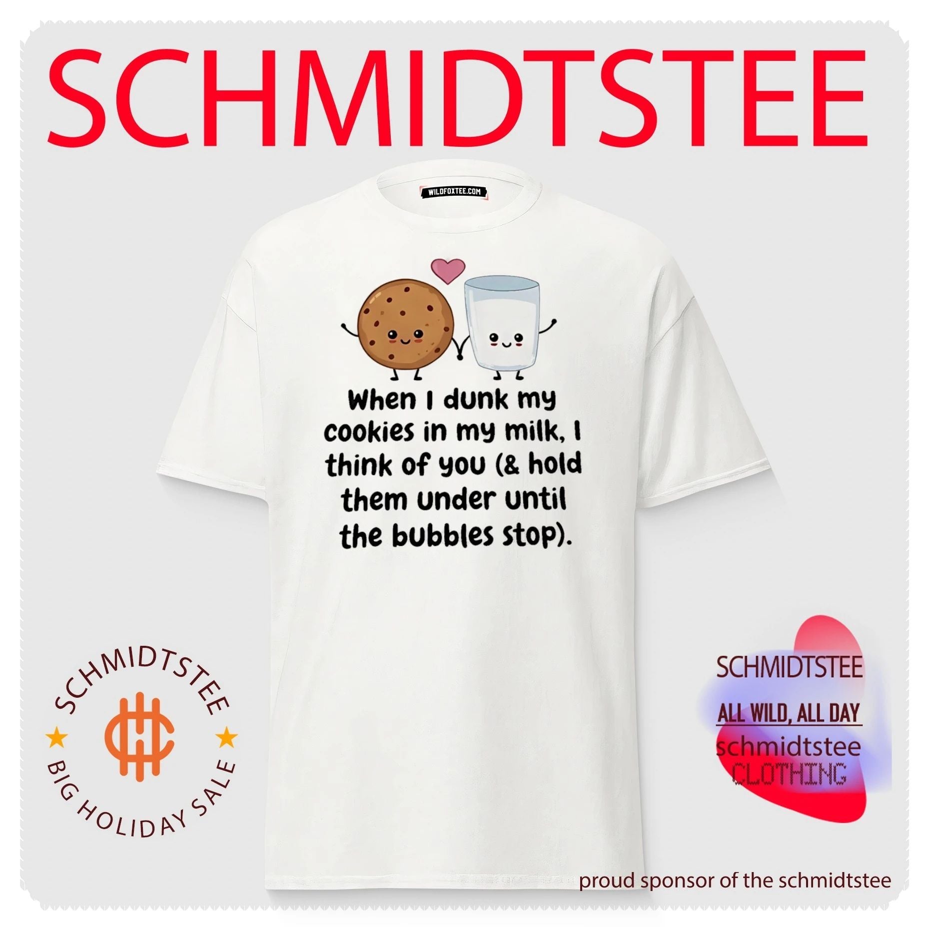When I dunk my cookie in my milk I think of you shirt