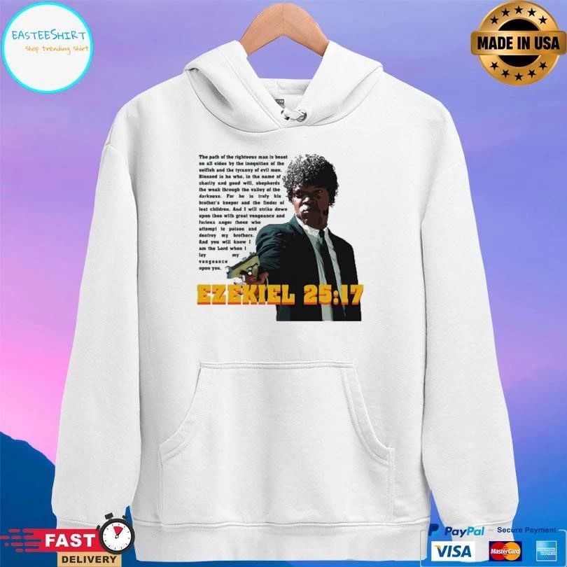 Ezekiel 25 17 Jules Winnfield T-shirts