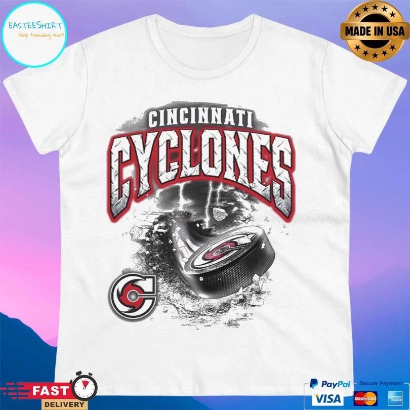 Cincinnati Cyclones Storm Warning T-shirts