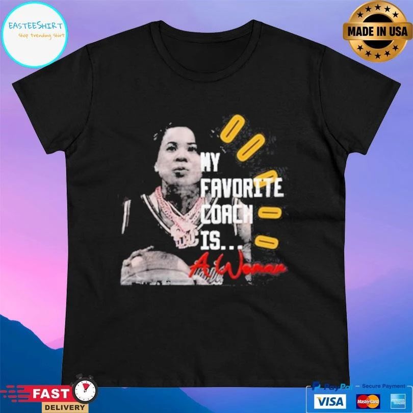 My Favorite Coach Is A Woman T-shirts