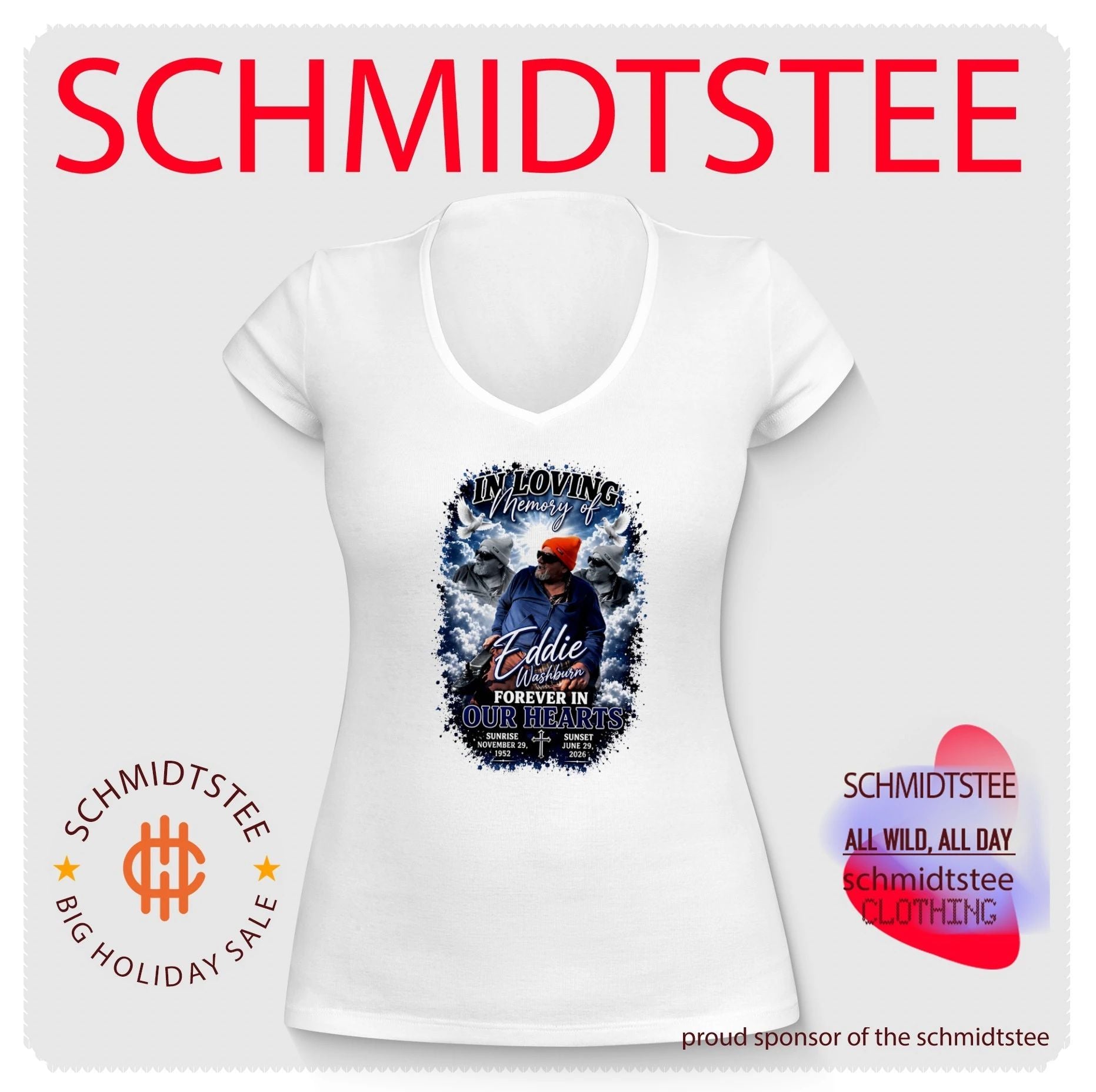In Loving Memory of Eddie Washburn 1952–2026 Forever in Our Hearts shirt