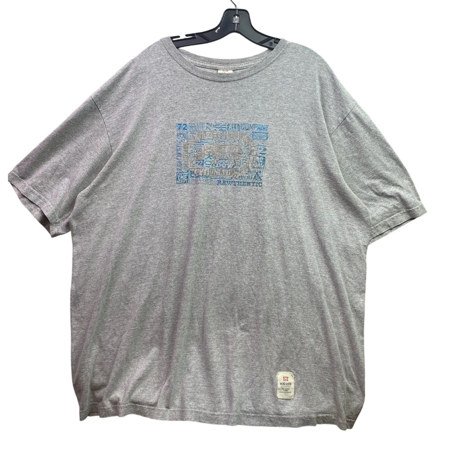 ECKO UNLTD Shirt Mens 3XL Y2K Grunge Logo Hip Hop Everyday Skater Streetwear