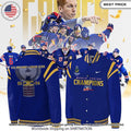 USA Hockey World Junior Champions 2024 Baseball Jacket