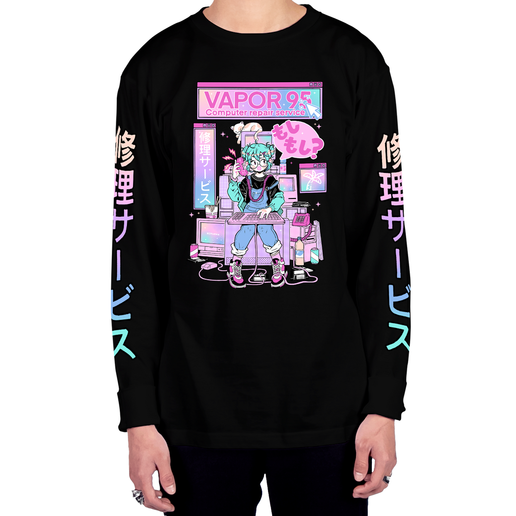 Vapor95 Repair Service Long Sleeve Tee