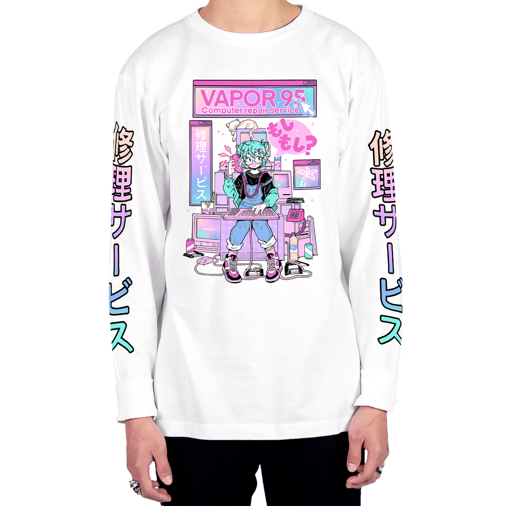 Vapor95 Repair Service Long Sleeve Tee