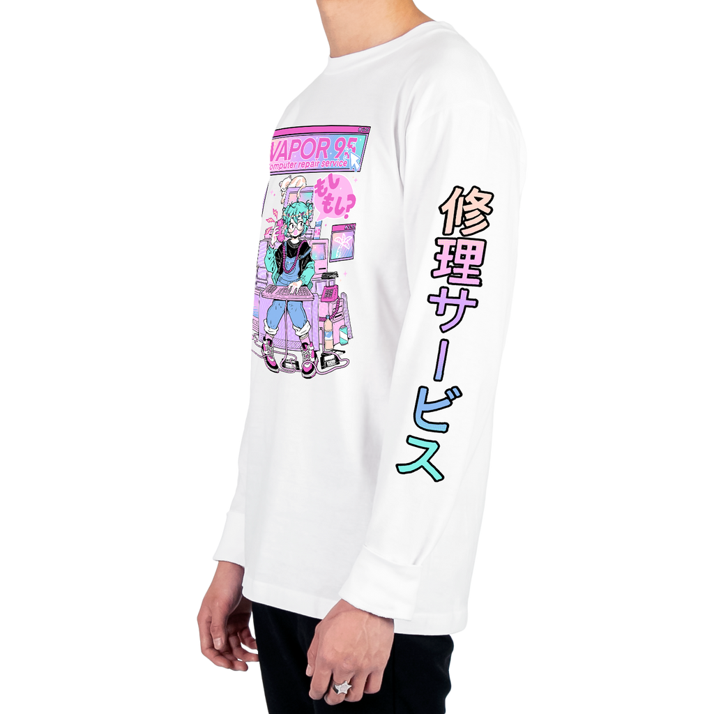 Vapor95 Repair Service Long Sleeve Tee