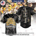 Vegas Golden Knights Stanley Cup Champions 2023 Black Baseball Jersey