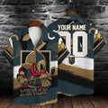 Vegas Golden Knights Warrior Spirit Custom Hawaiian Shirt