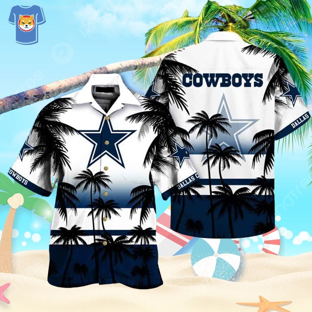 Vintage Dallas Cowboys Hawaiian Shirt Gift For Beach Lovers