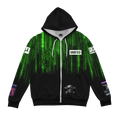 Warez Net Zip Up Hoodie
