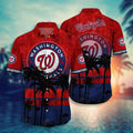 Washington Nationals Capital Paradise Hawaiian Shirt