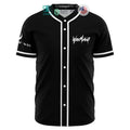 BEST Wax Motif Hard Street black Baseball Jersey