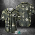 Weed Baseball Jersey