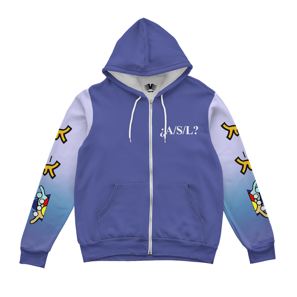 Welcome! Zip Up Hoodie