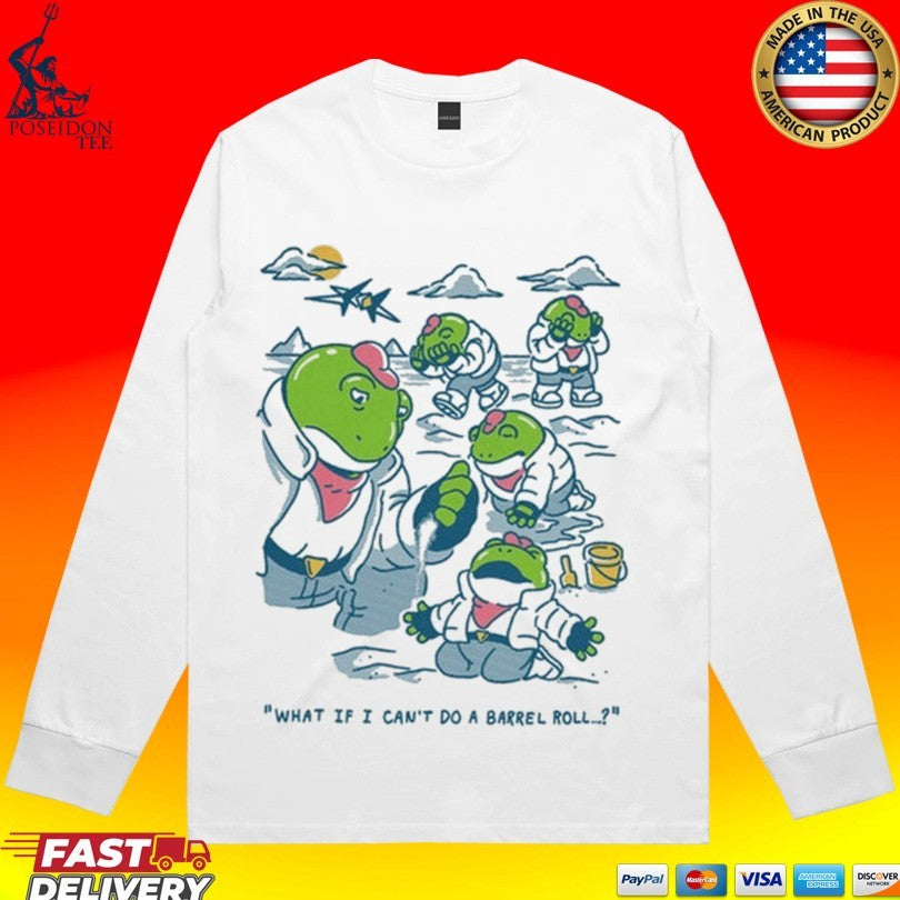 What If I Can’t Do A Barrel Roll Henrique Torres T-shirt